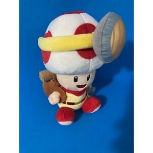 Super Mario Bros. Captain Toad Treasure Tracker Plush 9" (2015 Nintendo)
